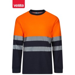 305615 Hv Two-Tone Ls T-Shirt