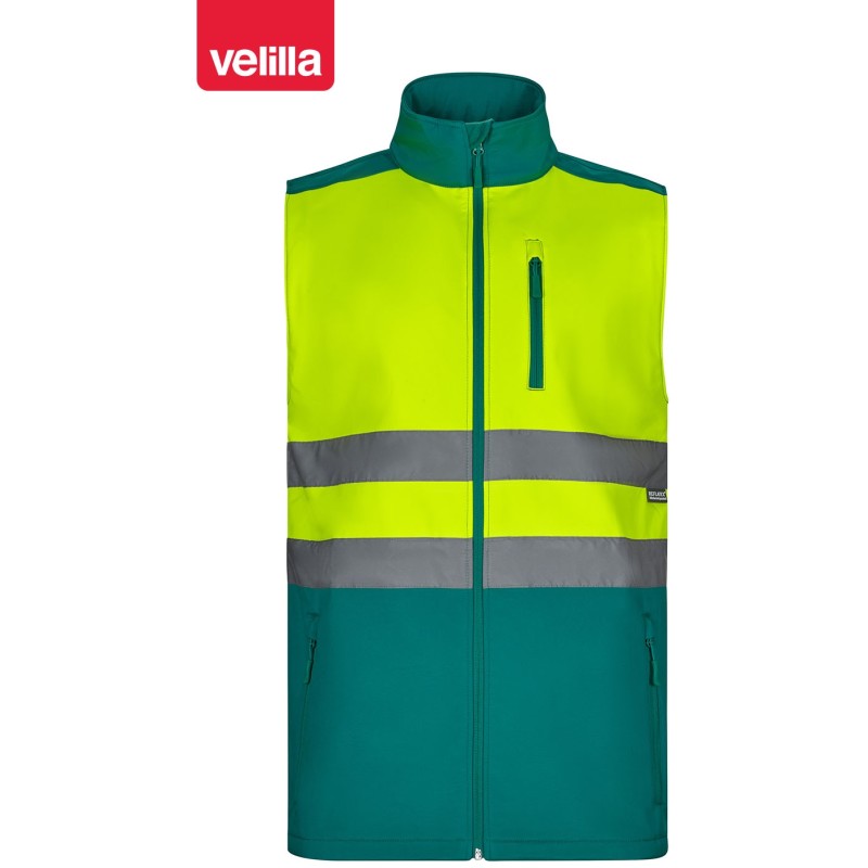 305906 Hv Two-Tone Soft Shell Bezrękawnik