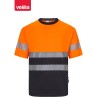 305633 Two-Tone T-shirt z poliestru z recyklingu