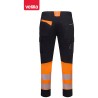 303032S Two-Tone spodnie stretch z materiałów z recyklingu