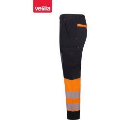 303032S Two-Tone spodnie stretch z materiałów z recyklingu