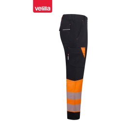 303032S Two-Tone spodnie stretch z materiałów z recyklingu