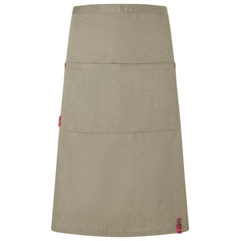 RCBSS 7 BISTRO APRON DENIM-STYLE ROCK CHEF